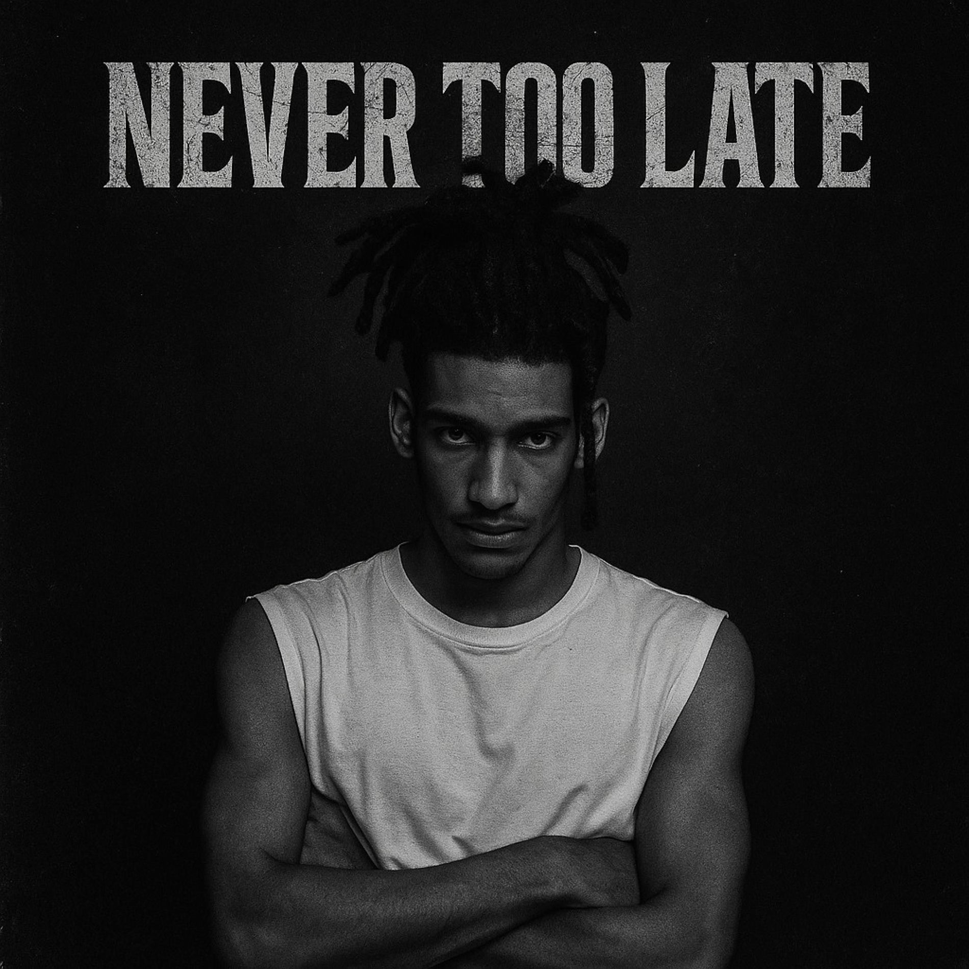 Album cover of NEVER TOO LATE
