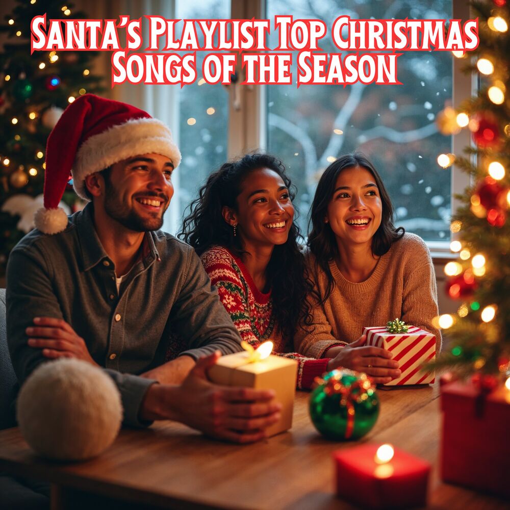 Picture of Santa's Playlist Top Christmas Songs Of The Season