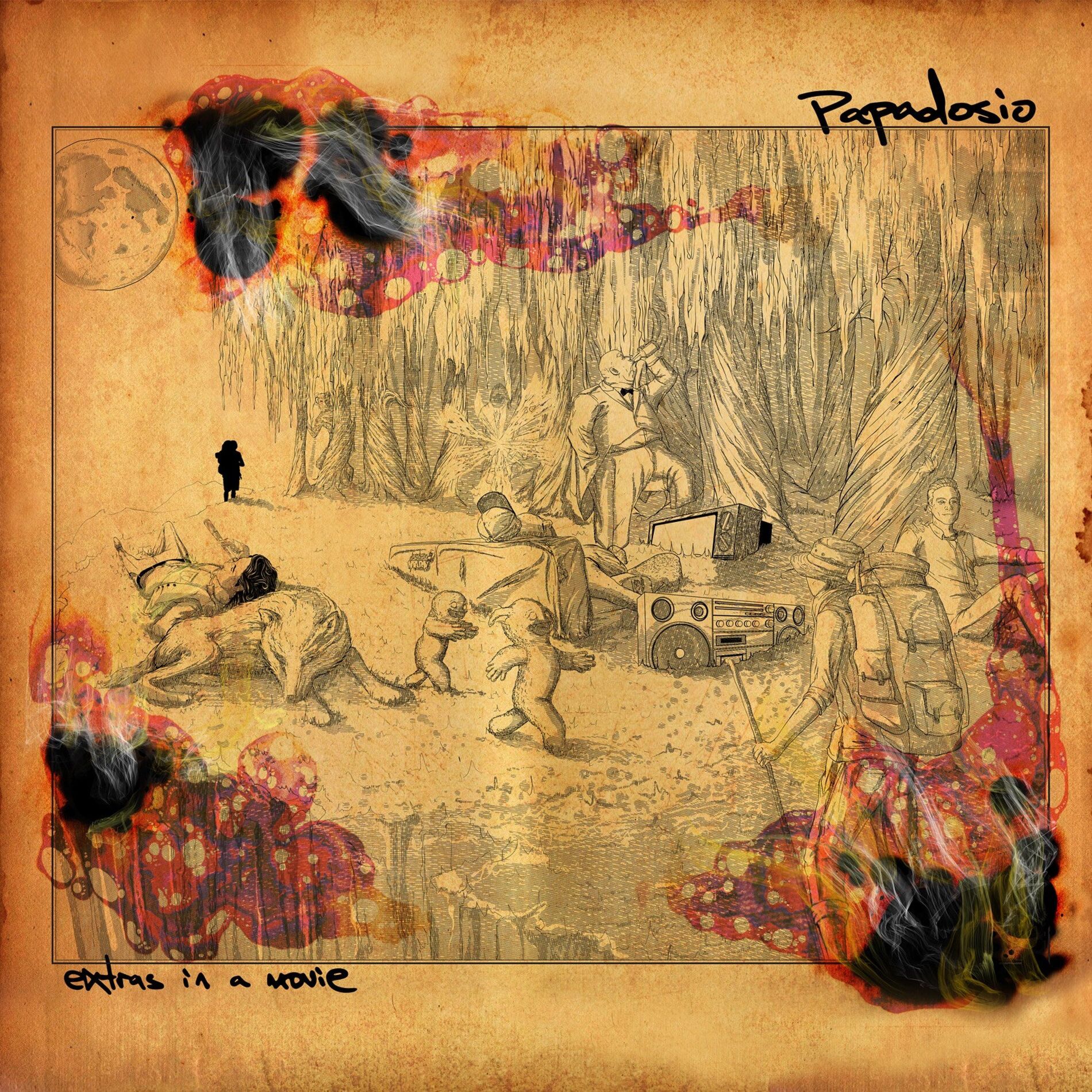 Album cover of Extras In A Movie
