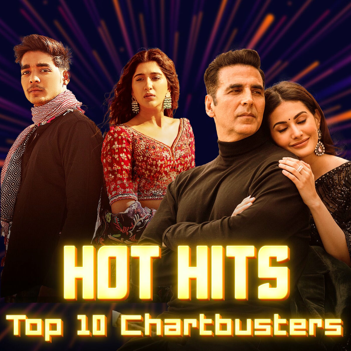 Album cover of Hot Hits - Top 10 Chartbusters