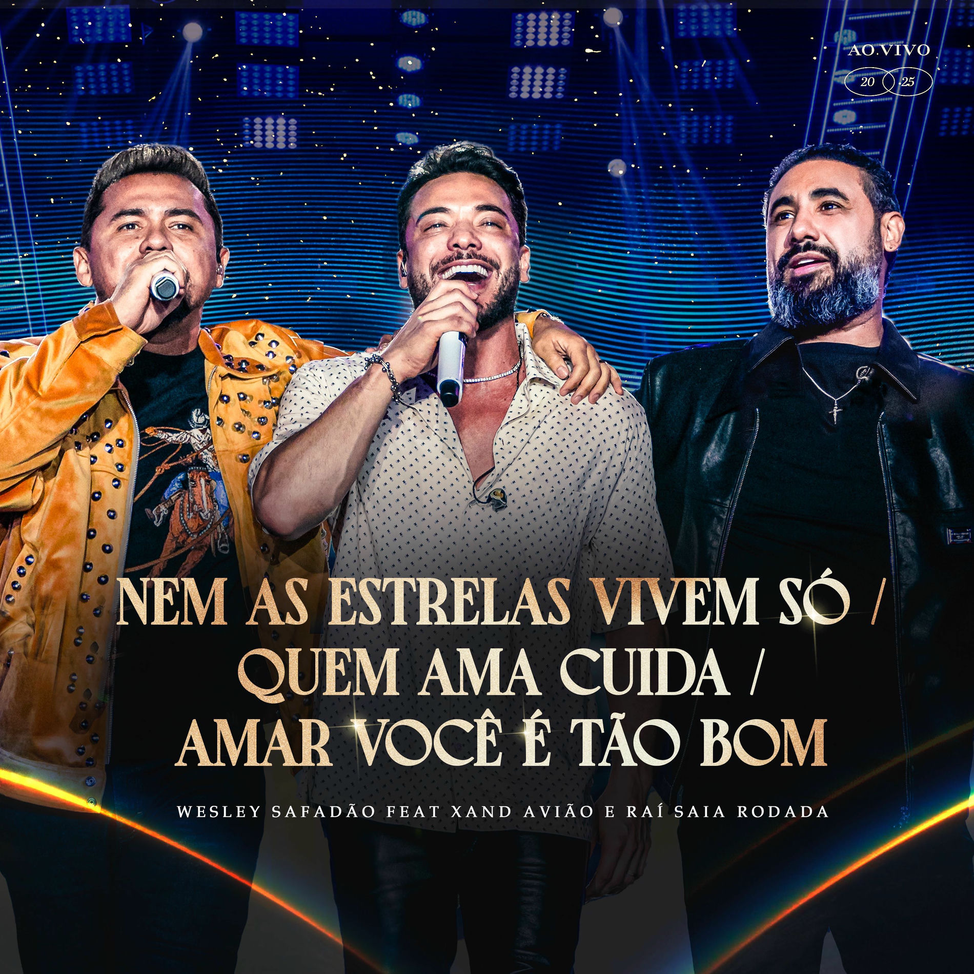Album cover of Nem as Estrelas Vivem Só / Quem Ama Cuida / Amar Você É Tão Bom