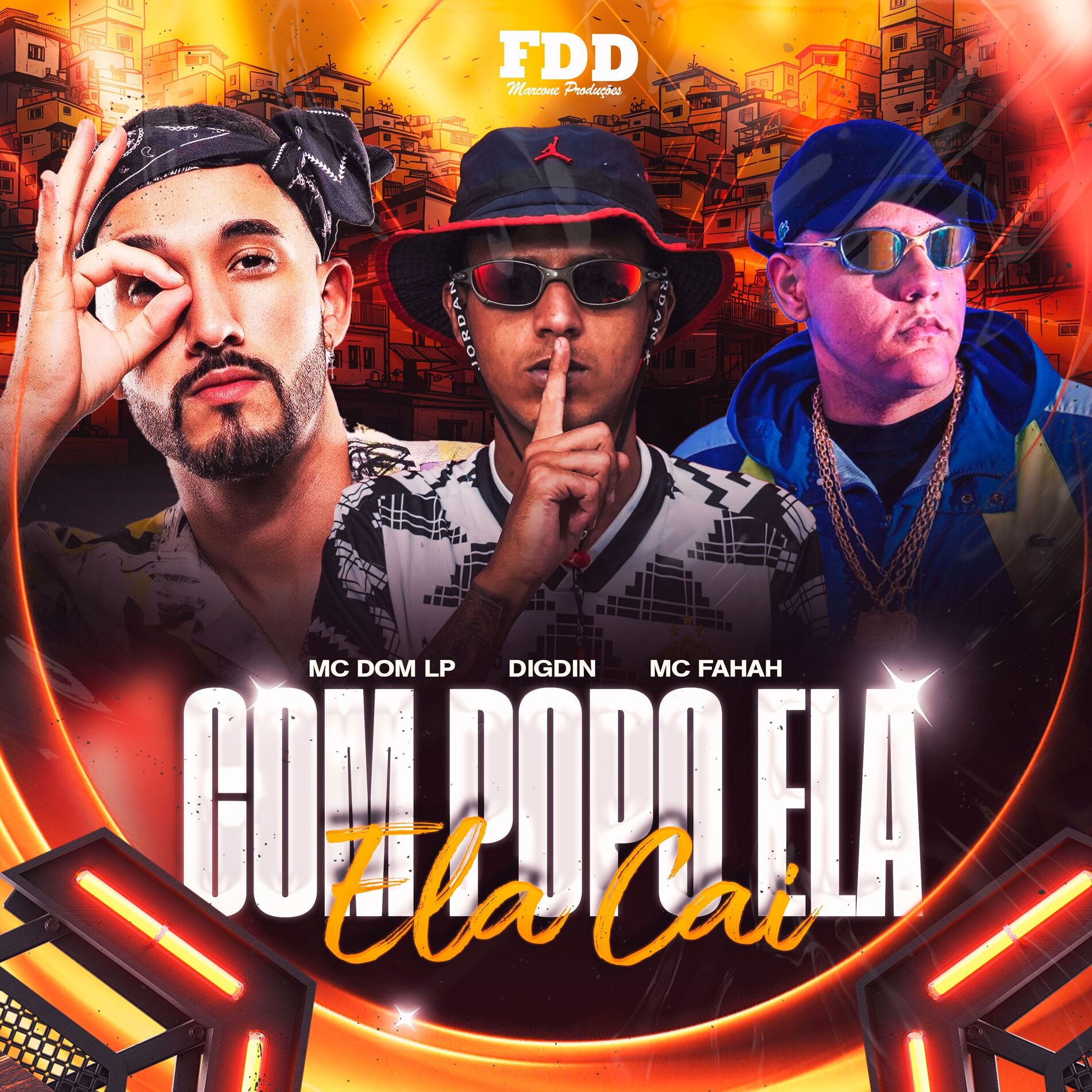 Album cover of Com Popo Ela Cai