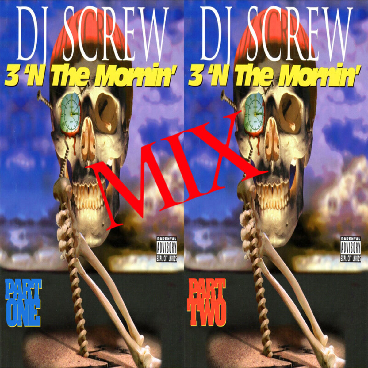 Album cover of 3 ‘N the Mornin’ Mix, Pt. 1 / 3 ‘N the Mornin’ Mix, Pt. 2