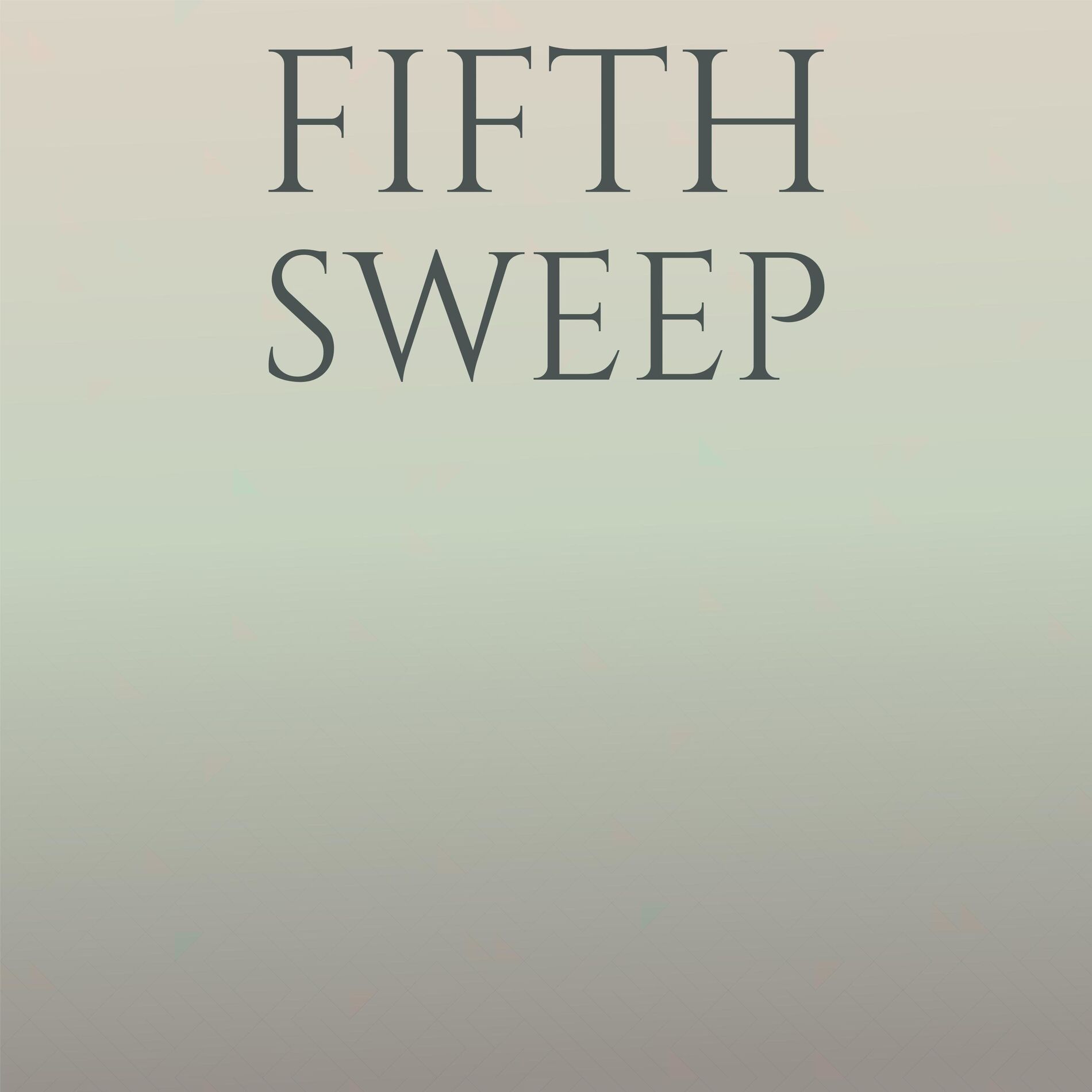 Album cover of Fifth Sweep