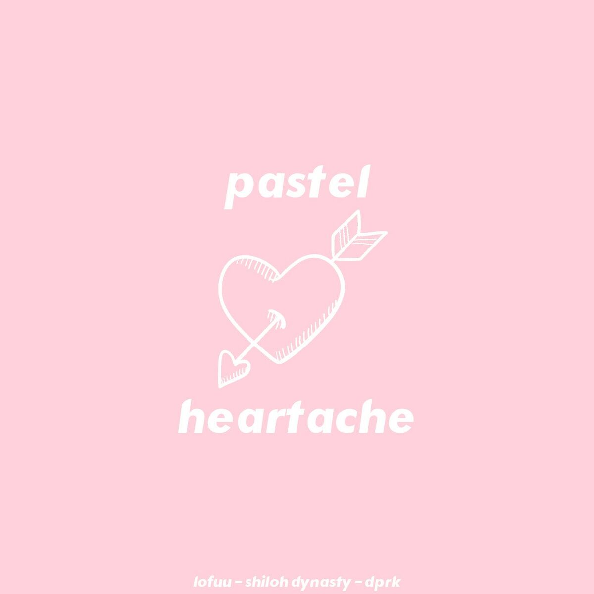 Album cover of pastel heartache