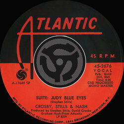 Cover of Suite: Judy Blue Eyes / Long Time Gone