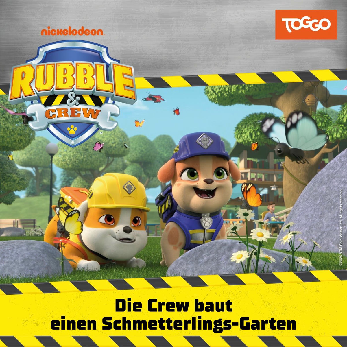 Album cover of Folge 51: Die Crew baut einen Schmetterlings-Garten (Das Original-Hörspiel zur TV-Serie)