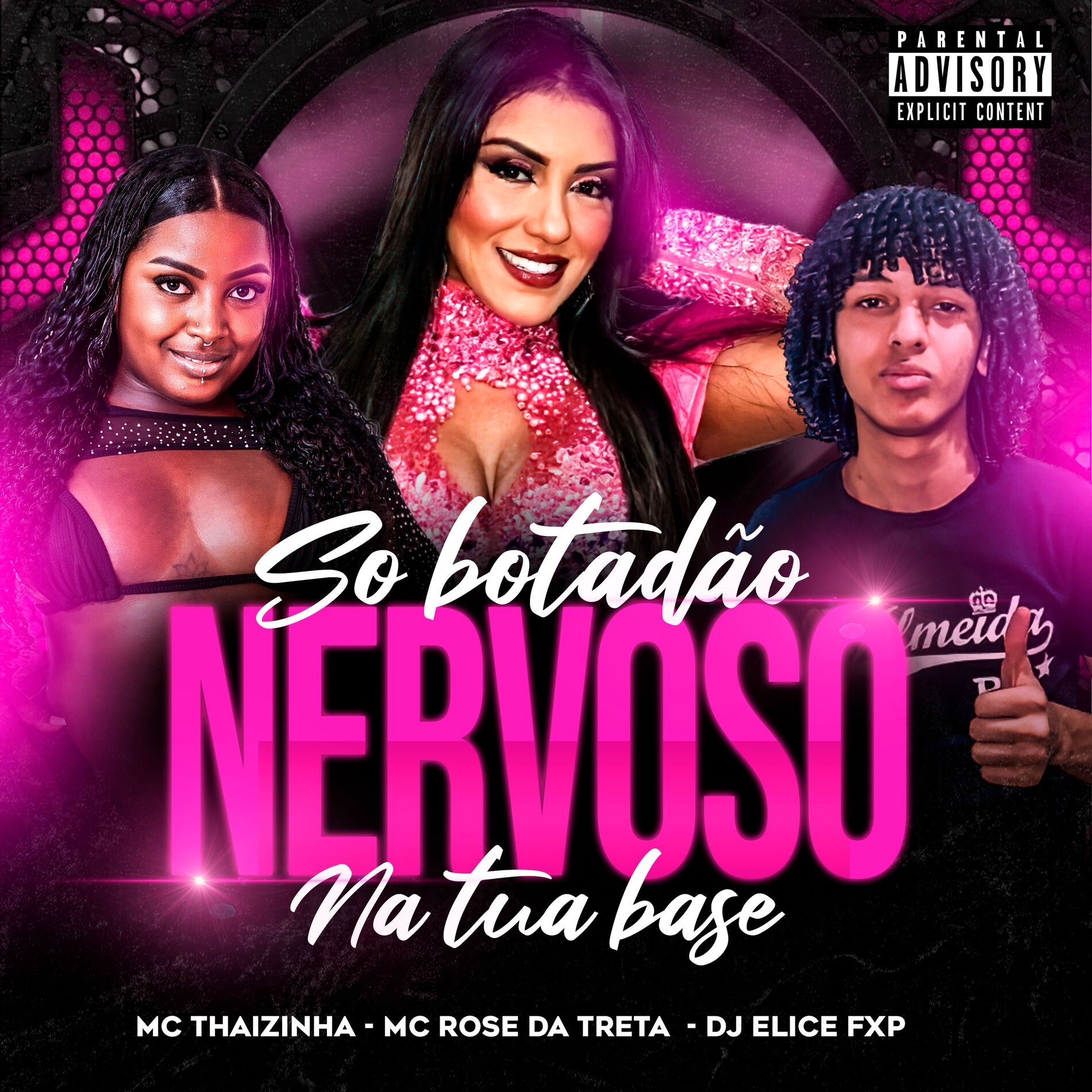 Album cover of Só Botadão Nervoso na Tua Base