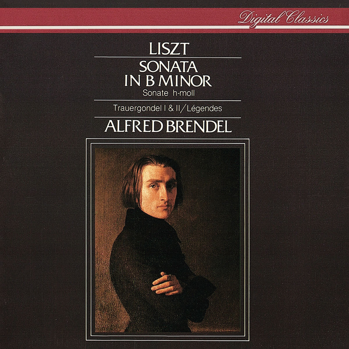 Album cover of Liszt: Piano Sonata in B minor; Légendes; La lugubre Gondola