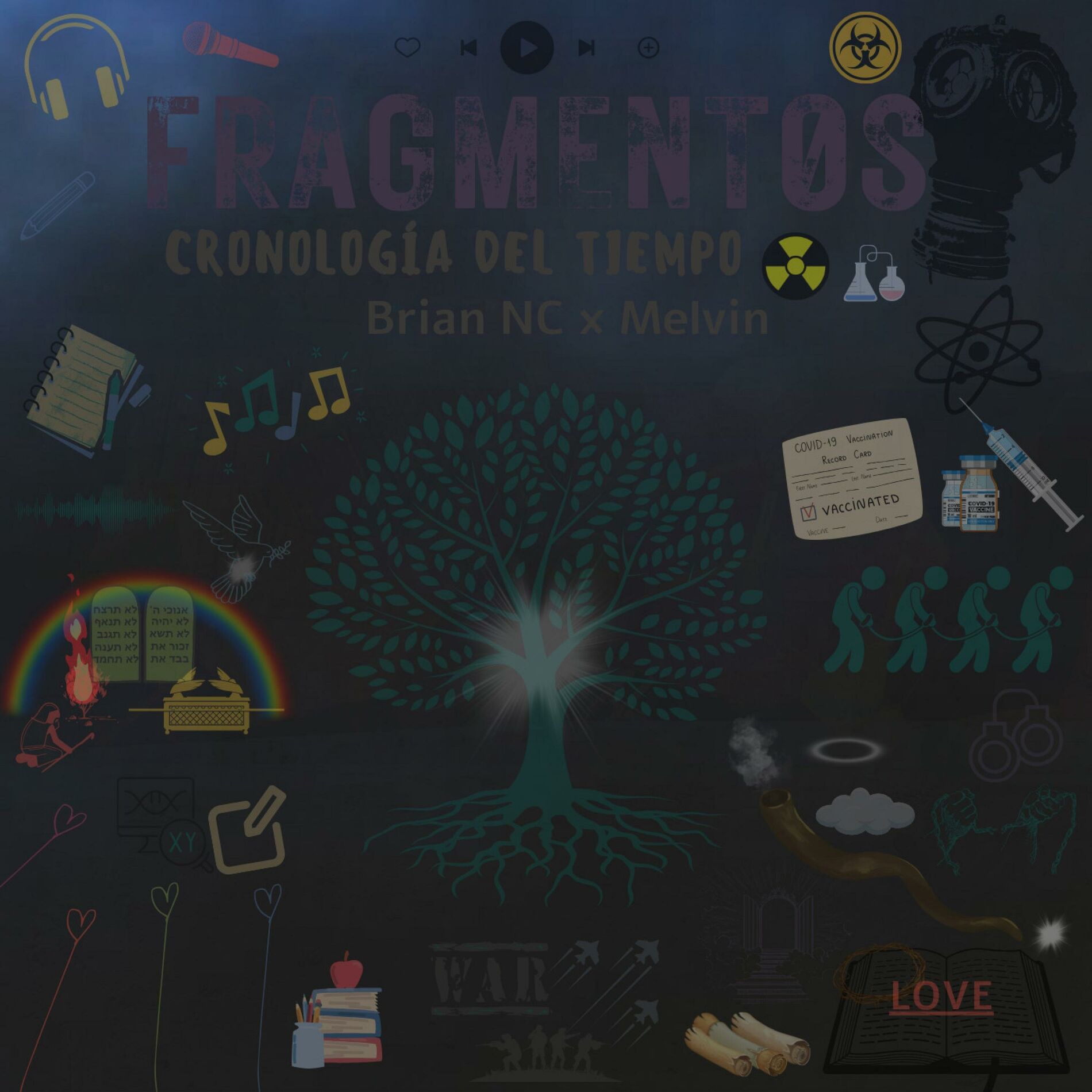 Album cover of Cronología del Tiempo (feat. Melvin)