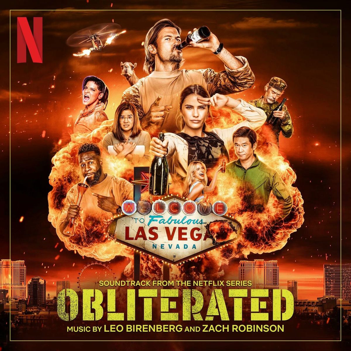 Album cover of Obliterated (Soundtrack from the Netflix Series)