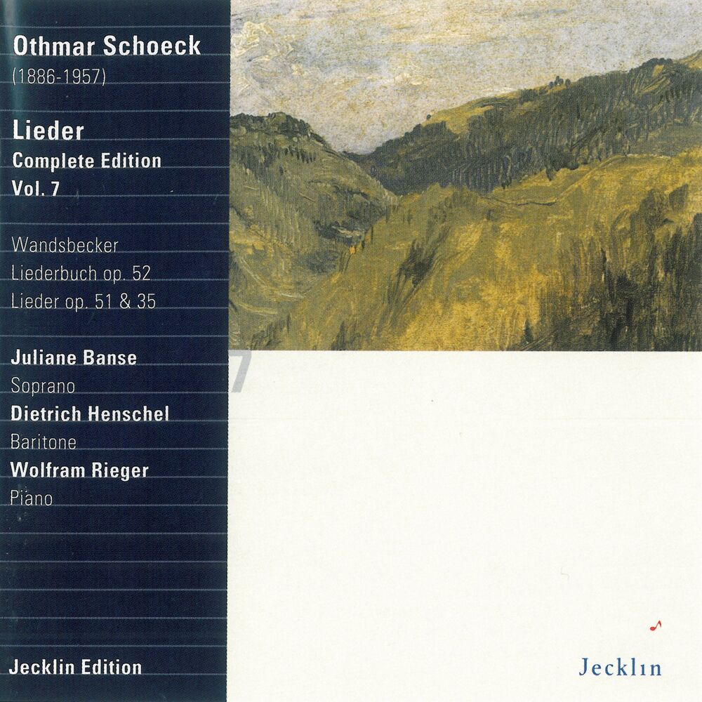 Picture of Othmar Schoeck: Lieder - Complete Edition, Vol. 7