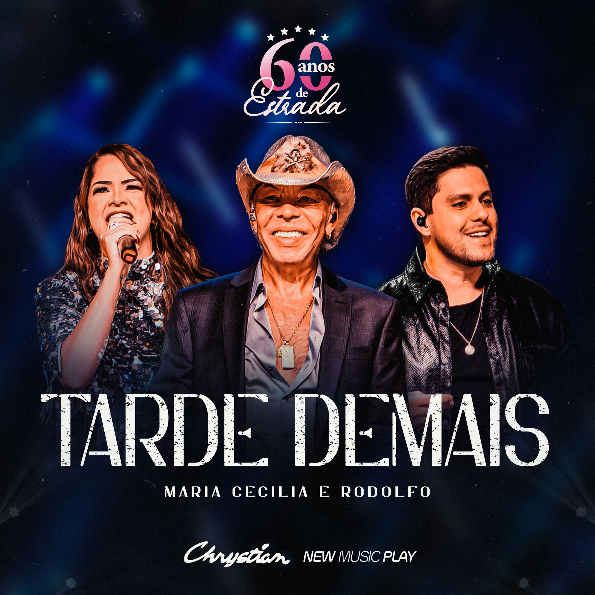 Album cover of Tarde Demais (60 Anos de Estrada, Ao Vivo)