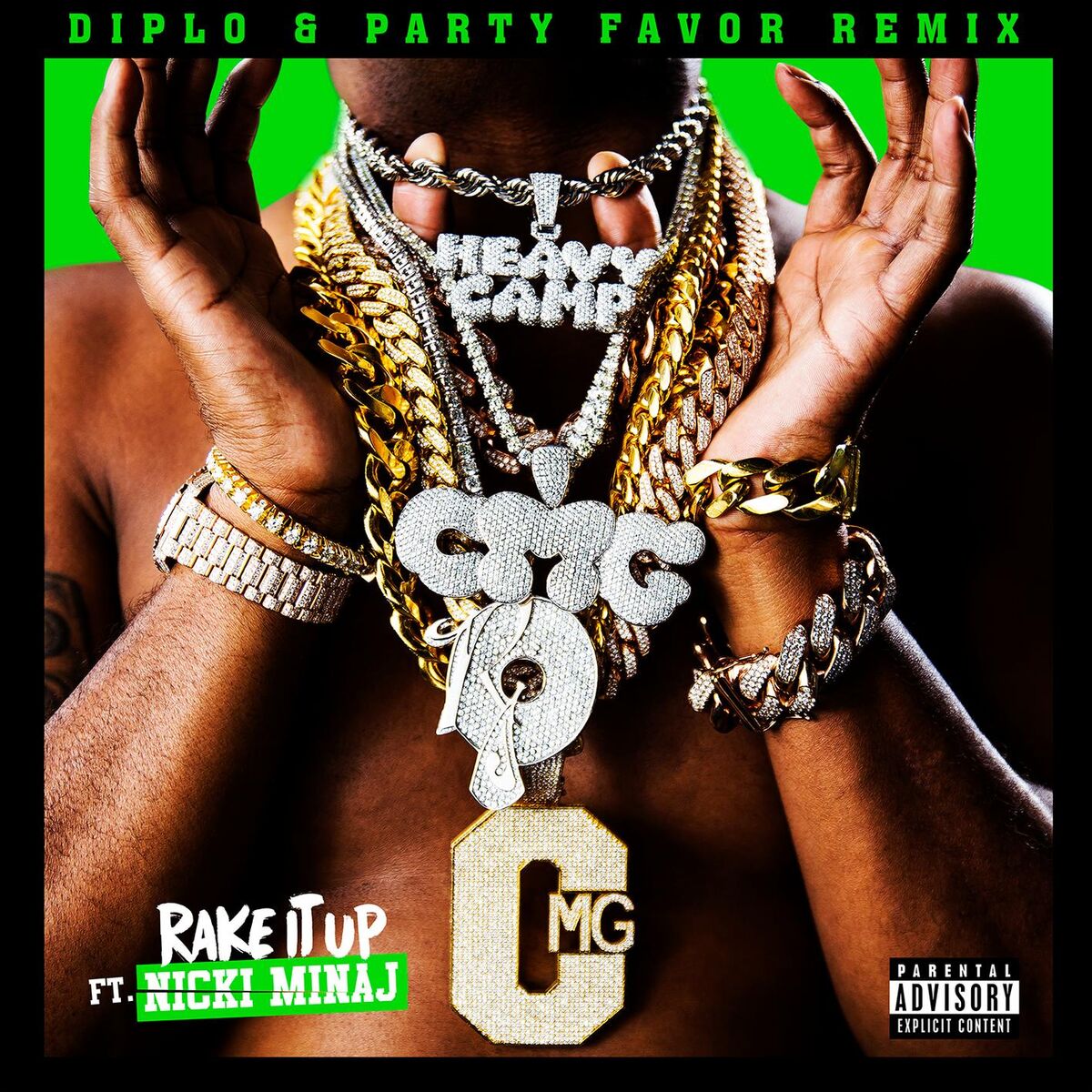 Album cover of Rake It Up (feat. Nicki Minaj) (Diplo & Party Favor Remix)