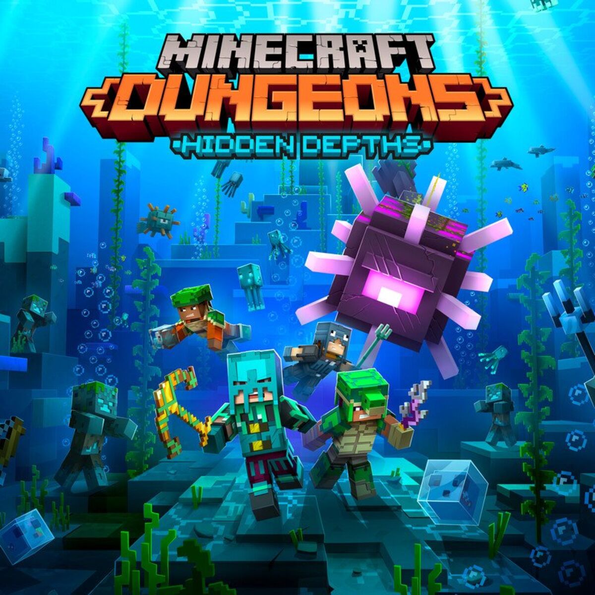 Album cover of Minecraft Dungeons: Hidden Depths (Original Game Soundtrack)