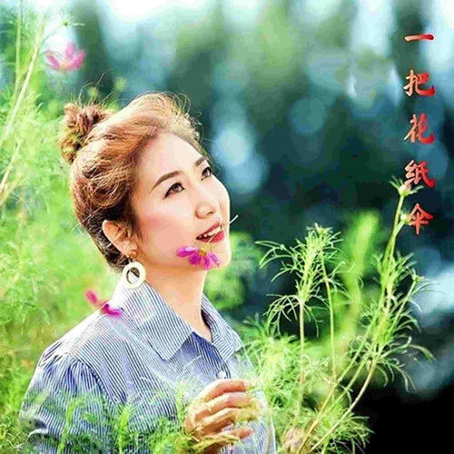 一把花纸伞