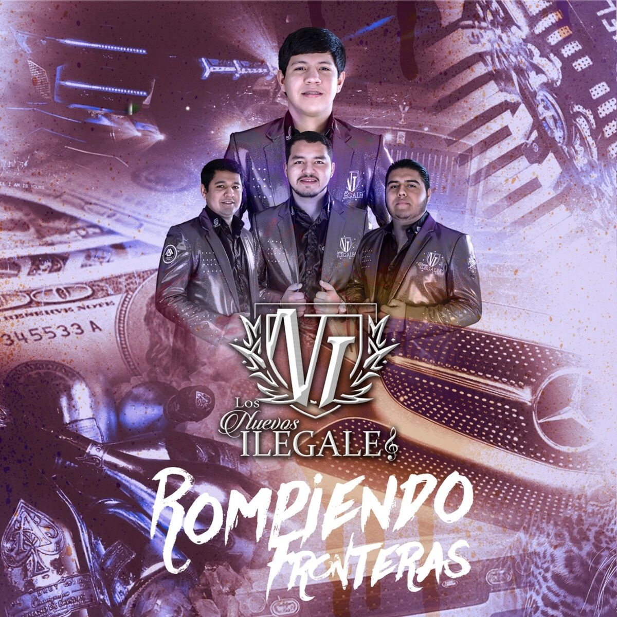 Album cover of Rompiendo Fronteras