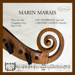 Cover of Marin Marais: Pièces de violes Cinquième livre