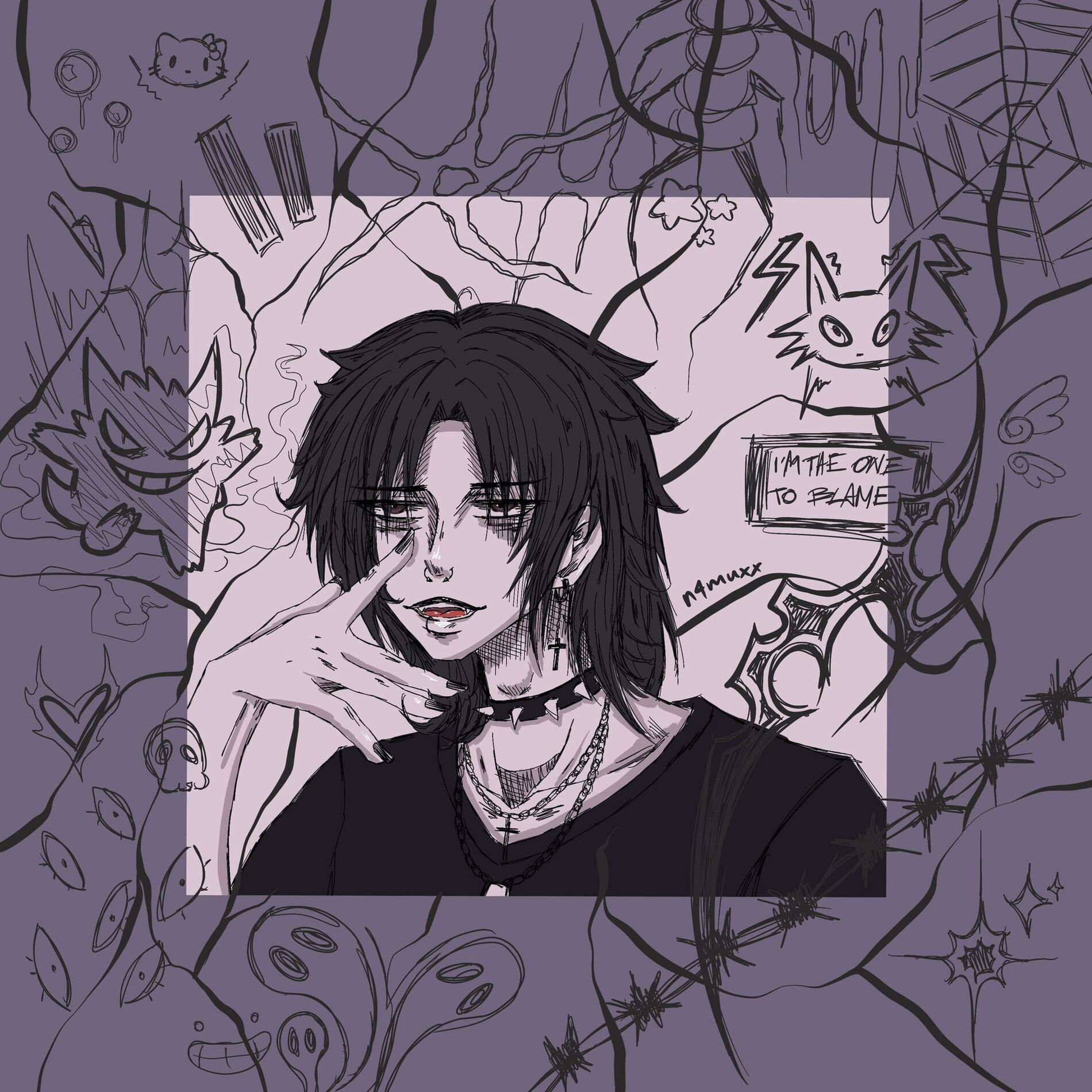 Album cover of i'm the one to blame - b3byc0re remix