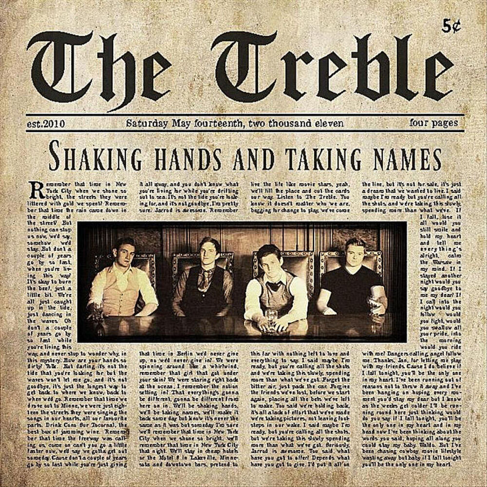 Picture of Shaking Hands and Taking Names