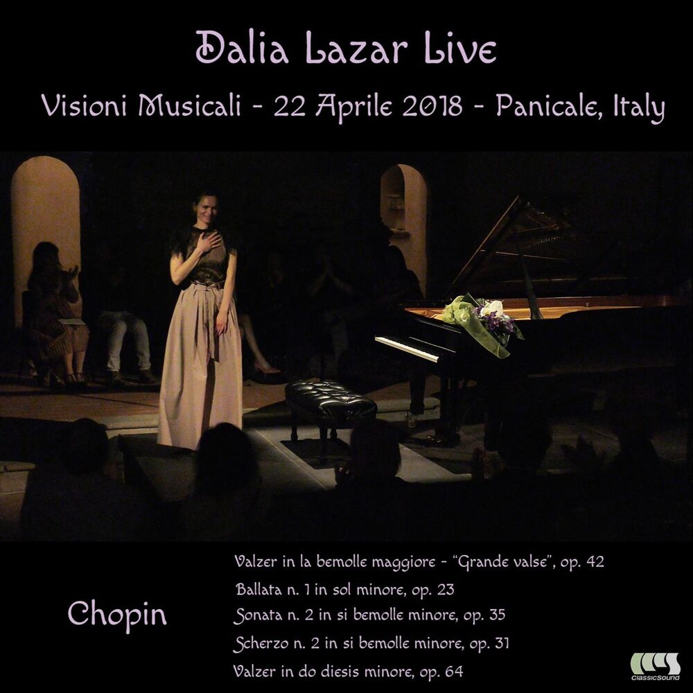 Picture of Dalia Lazar Live: All Chopin (22 Aprile 2018)