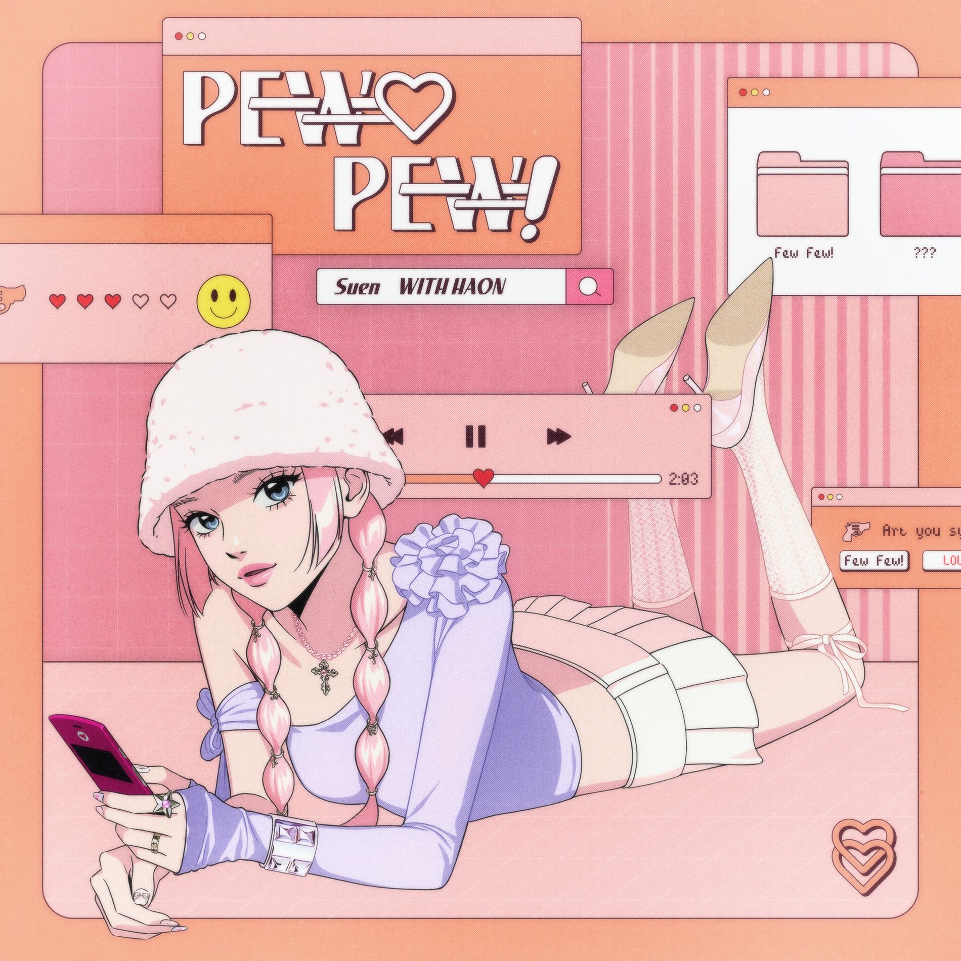 Album cover of Pew Pew! (with HAON)