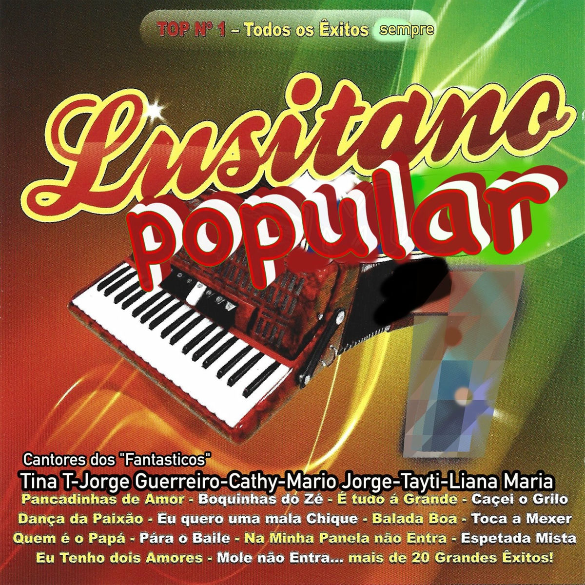 Album cover of Popular Lusitano - Top Nº1 (Todos Os Êxitos Sempre)