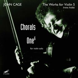 Cover of Cage: Violin Works, Vol. 5