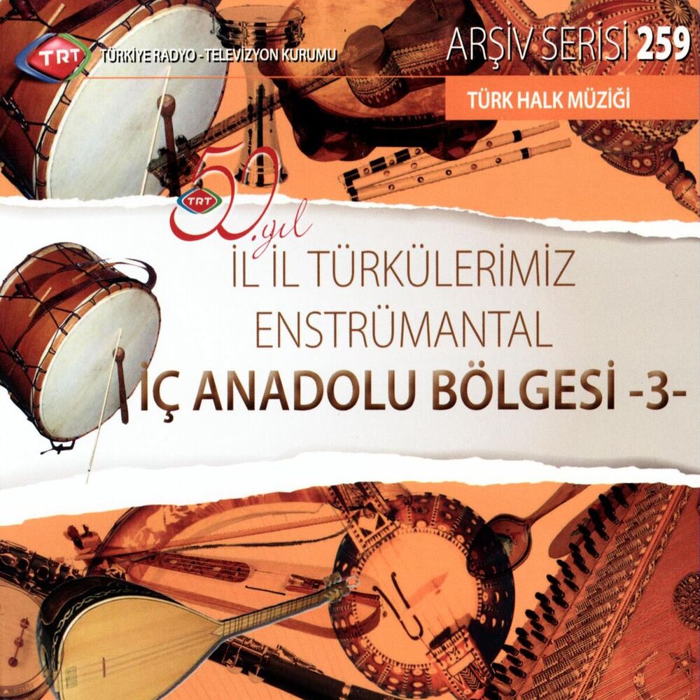 Picture of 50. Yıla Özel İl İl Türkülerimiz-Enstrumantal ''İç Anadolu Bölgesi-3''