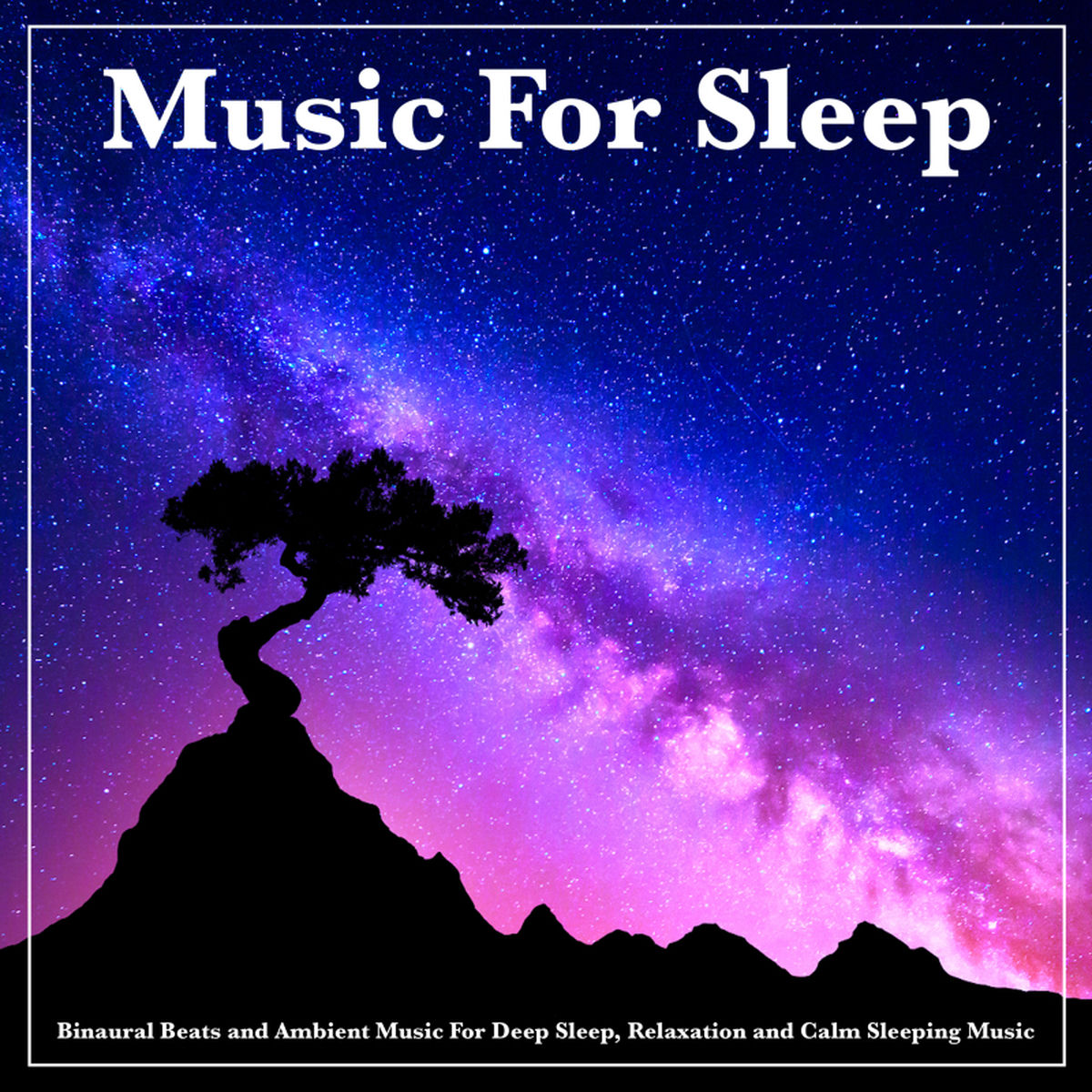 Album cover of Music For Sleep: Binaural Beats and Ambient Music For Deep Sleep, Relaxation and Calm Sleeping Music