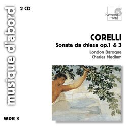 Cover of Corelli: Sonate Da Chiesa, Op. 1 & 3