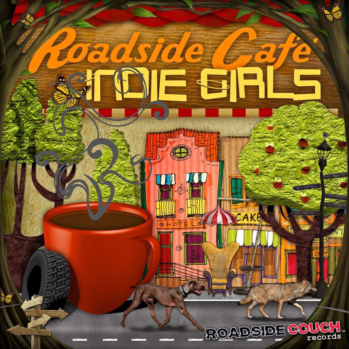 Album cover of Roadside Cafe: Indie Girls