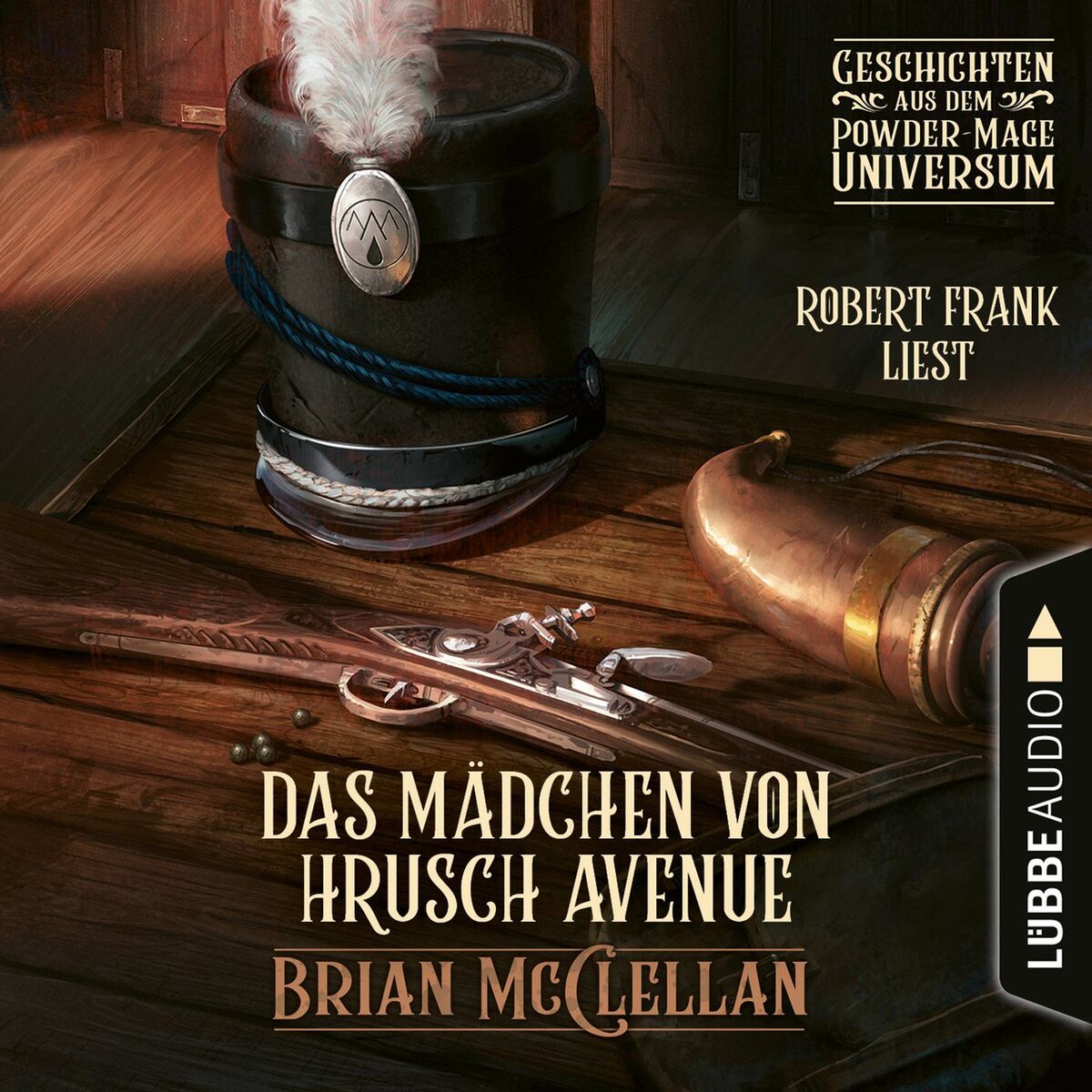 Album cover of Das Mädchen von Hrusch Avenue - Geschichte aus dem Powder-Mage-Universum (Ungekürzt)
