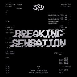 Cover of SF9 2nd Mini Album [Breaking Sensation]