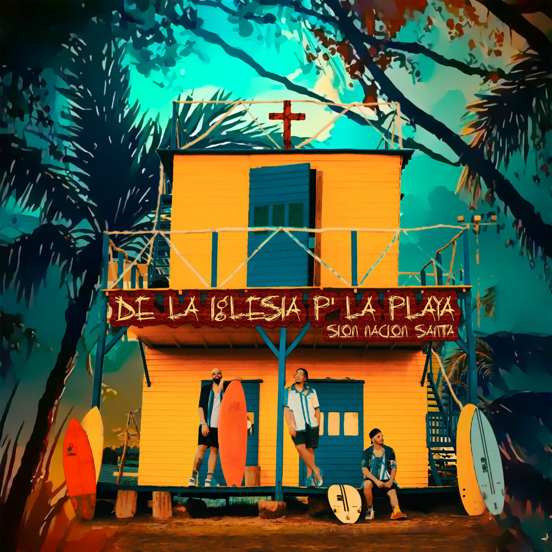 Album cover of De la Iglesia Pa' la Playa