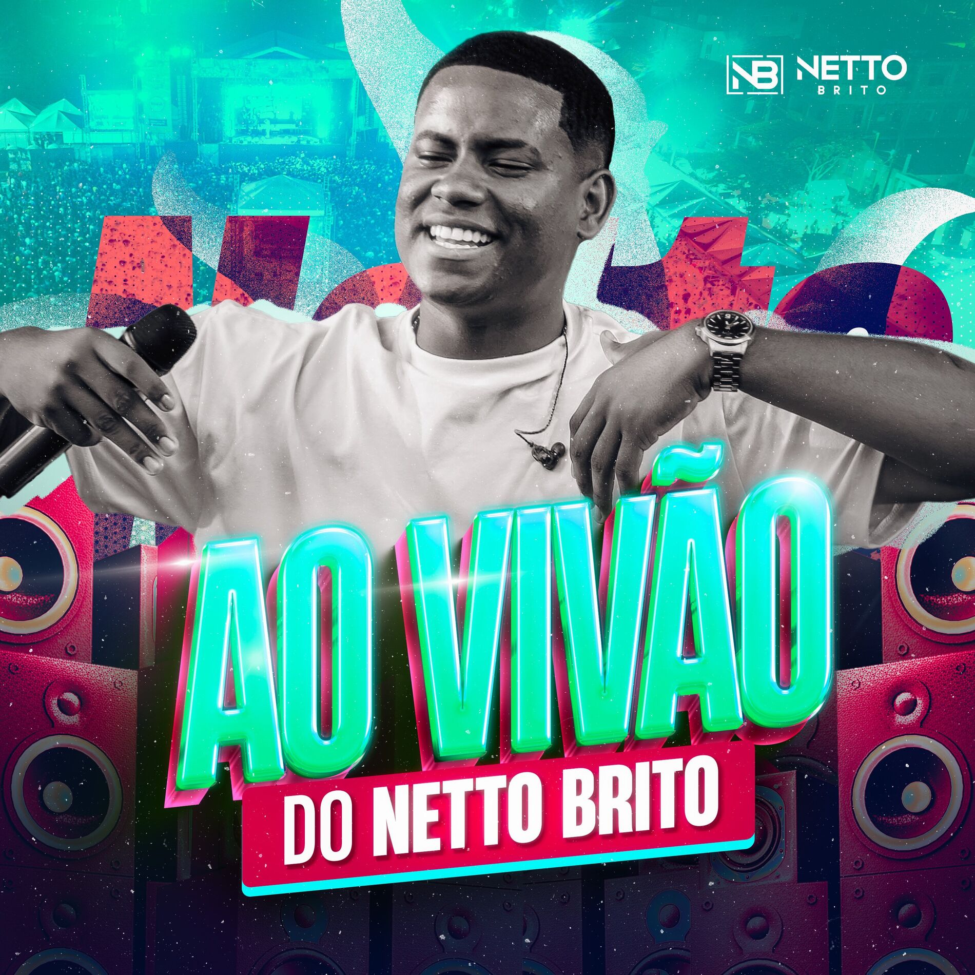 Album cover of Ao Vivão do Netto Brito