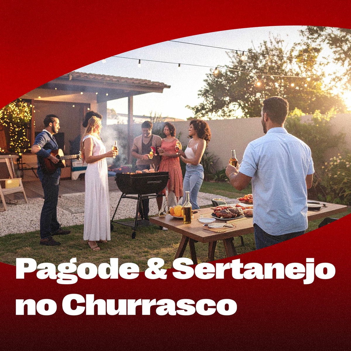 Album cover of Pagode & Sertanejo no Churrasco - Só Músicas Boas (Ao Vivo)