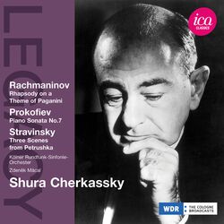 Cover of Rachmaninov: Rhapsody on a Theme of Paganini - Prokofiev: Piano Sonata No. 7 - Stravinsky: Three Scenes from Petrushka