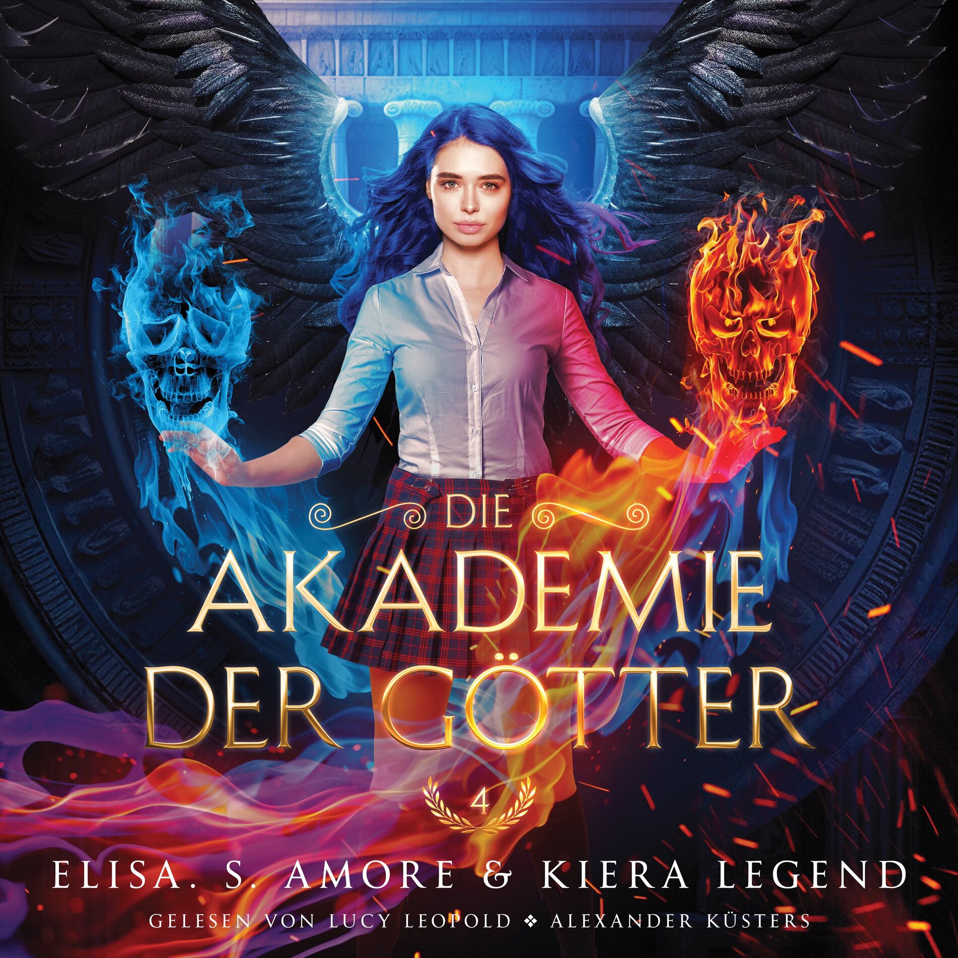 Album cover of Die Akademie der Götter 4 - Fantasy Hörbuch
