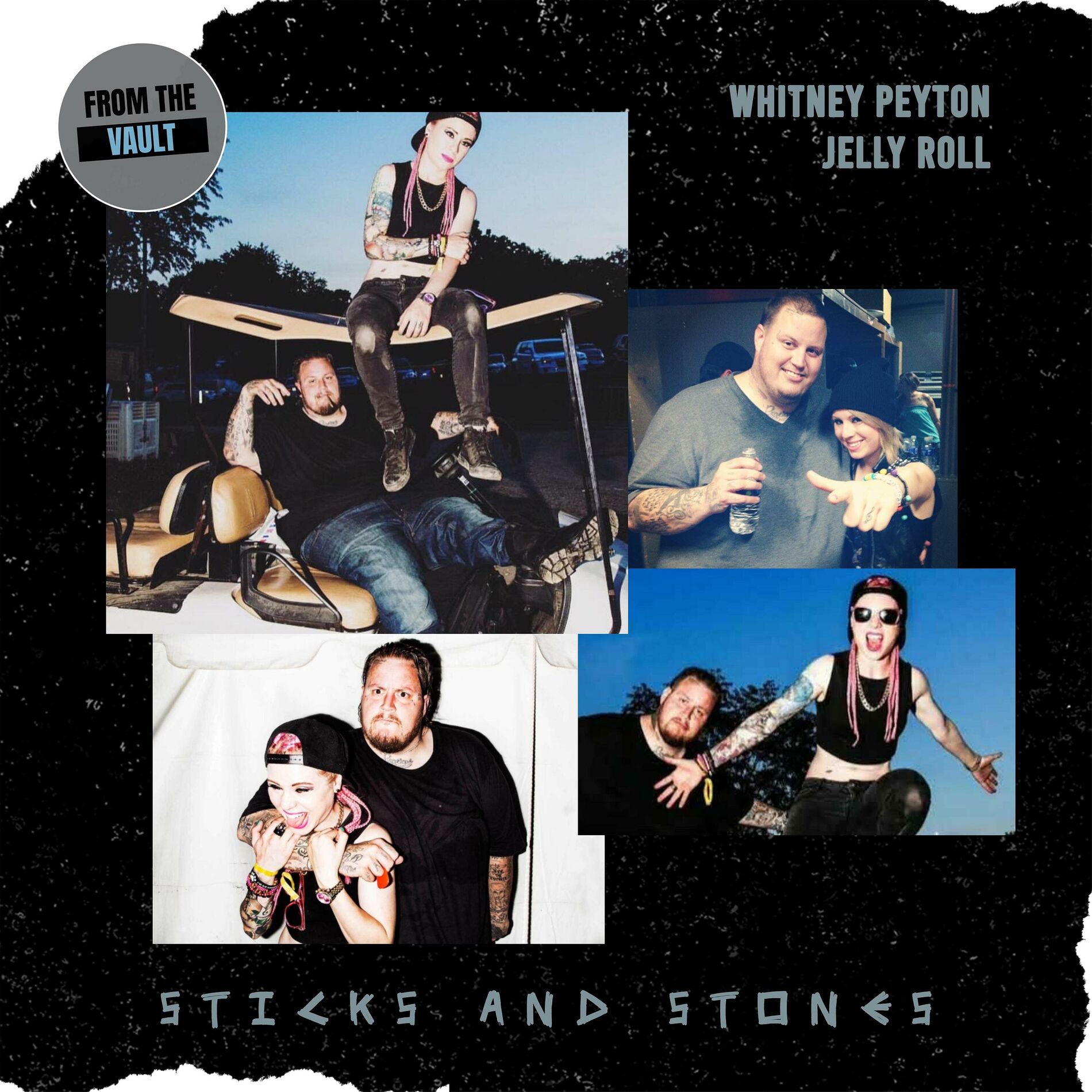 Album cover of Sticks and Stones with Jelly Roll