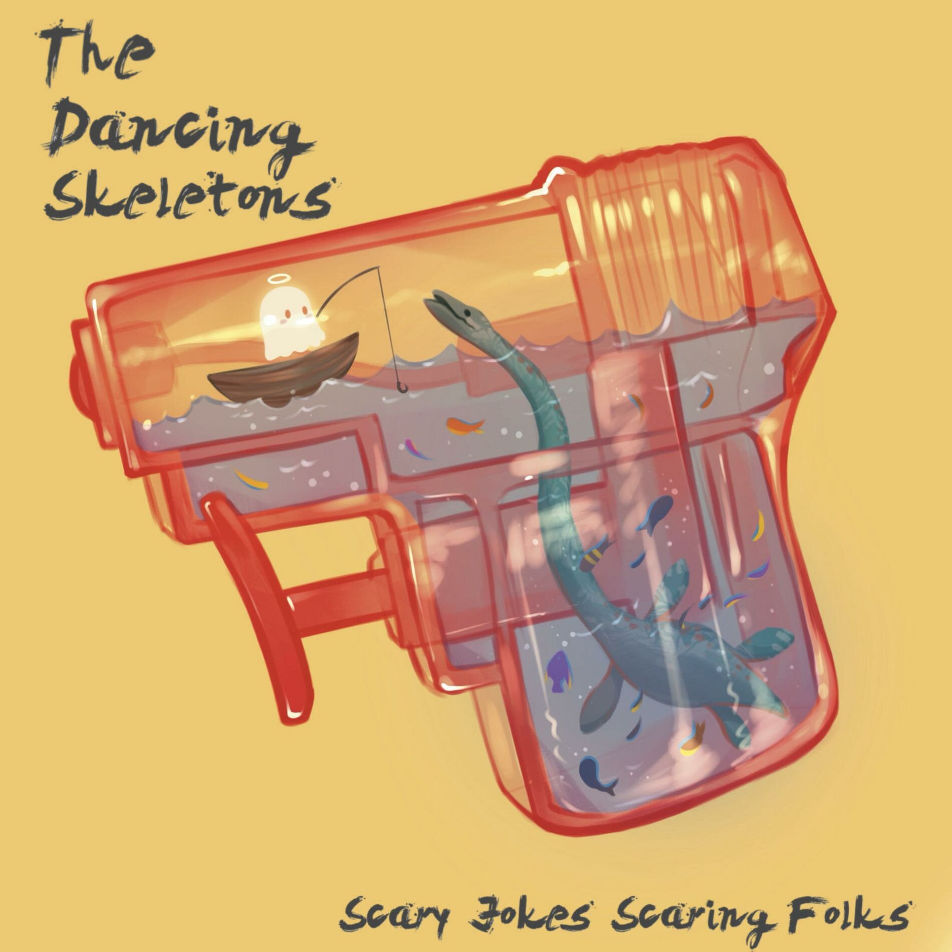 Album cover of Scary Jokes Scaring Folks