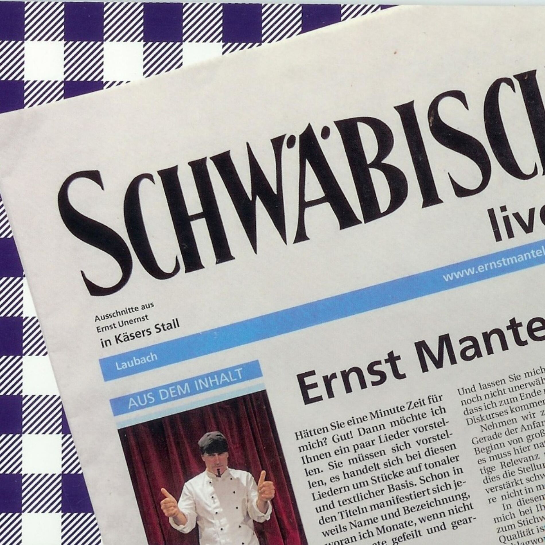 Album cover of Schwäbisch live