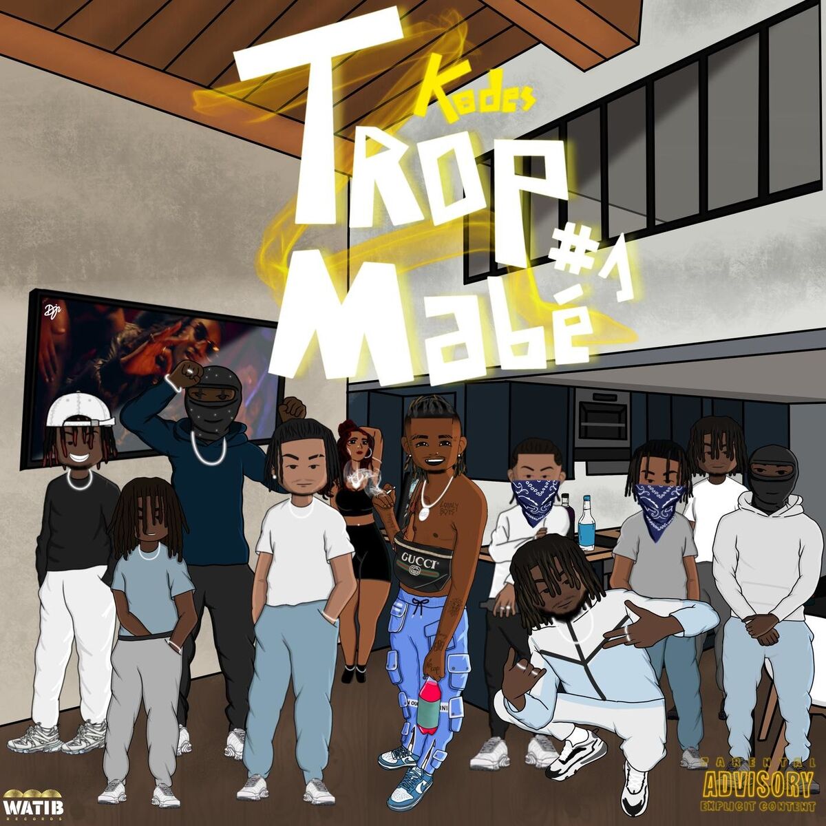 Album cover of Trop mabé 1