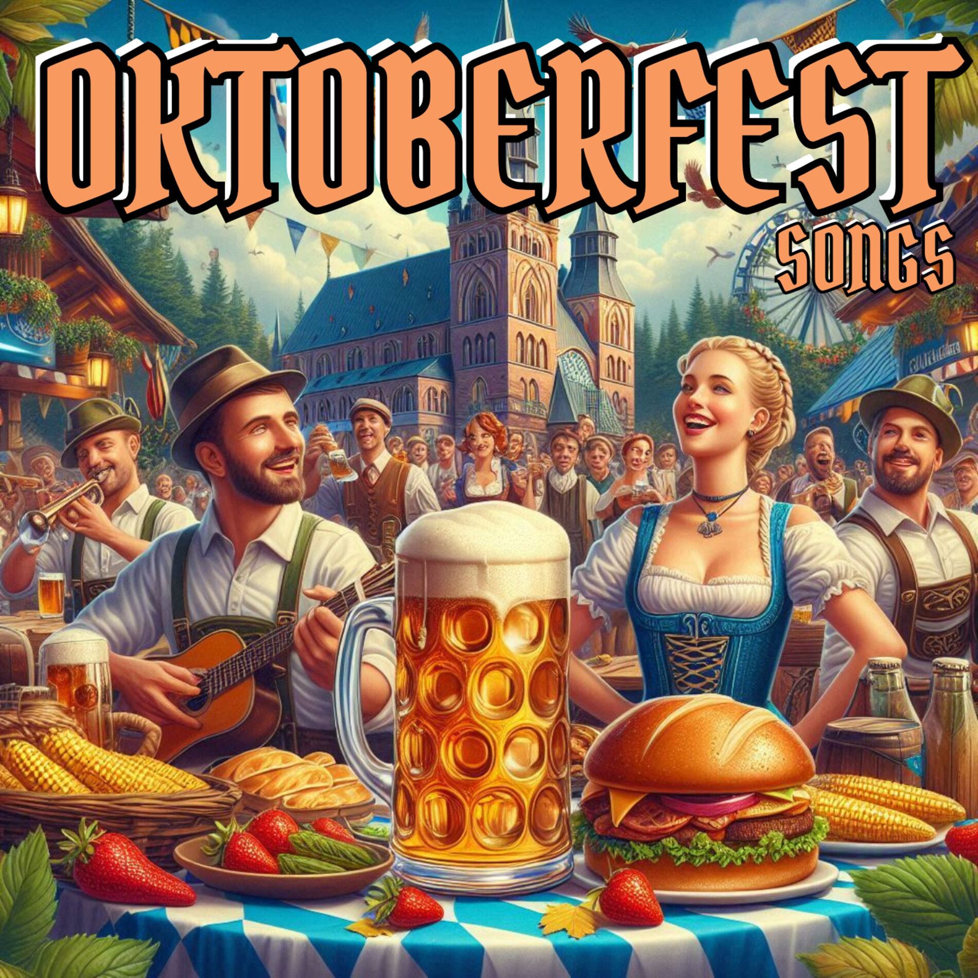 Album cover of Oktoberfest Songs