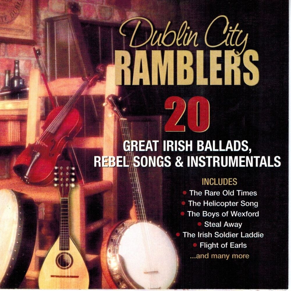 Picture of 20 Great Irish Ballads, Rebel Songs & Instrumentals