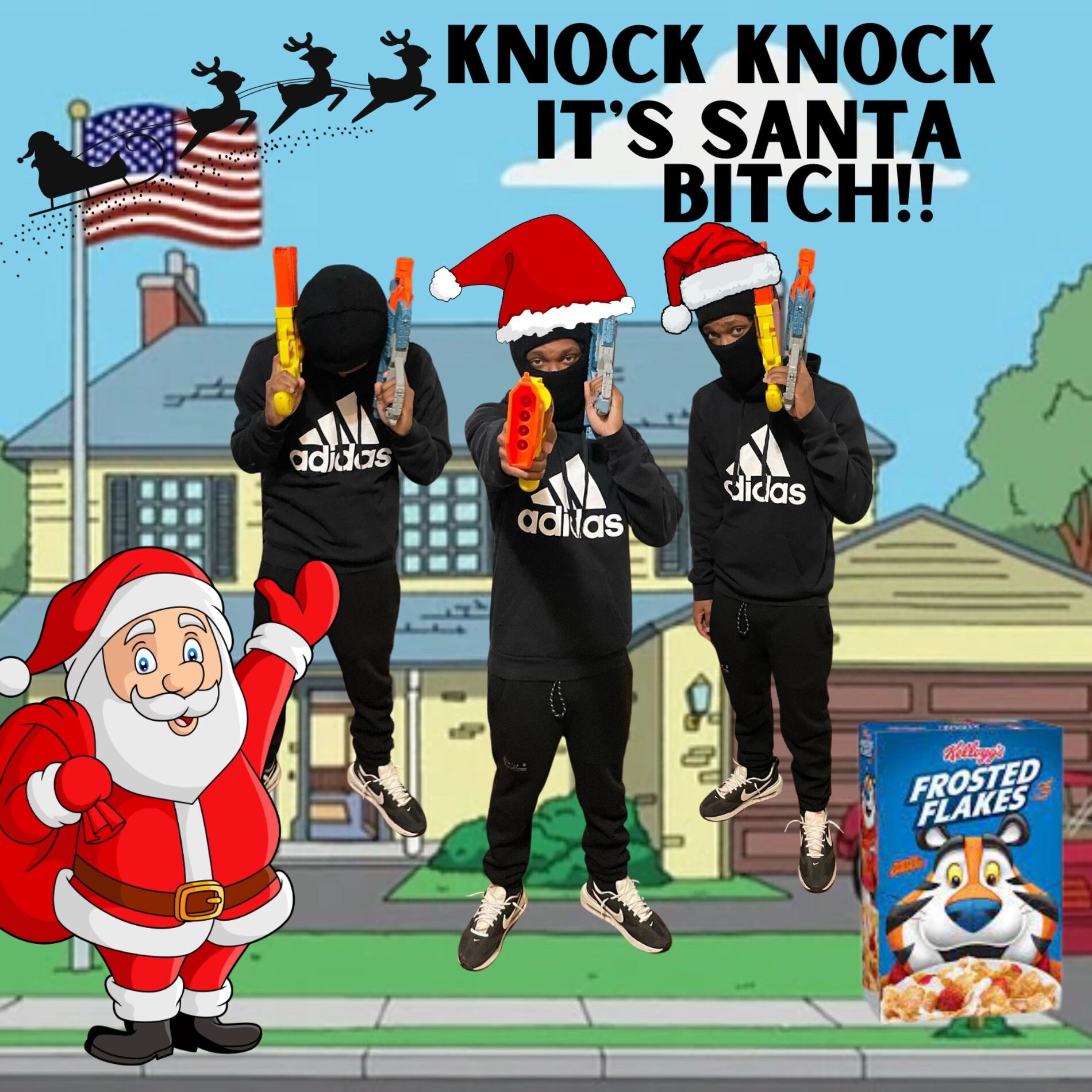 Album cover of Knock Knock It's Santa B*tch