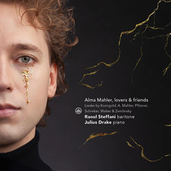 Cover of Alma Mahler, Lovers & Friends - Lieder by Korngold, A. Mahler, Pfitzner, Schreker, Walter & Zemlinsky by undefined