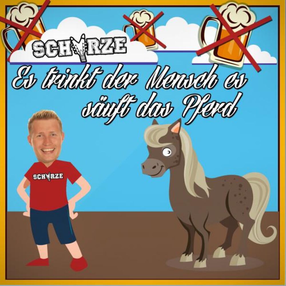 Picture of Es trinkt der Mensch, es säuft das Pferd