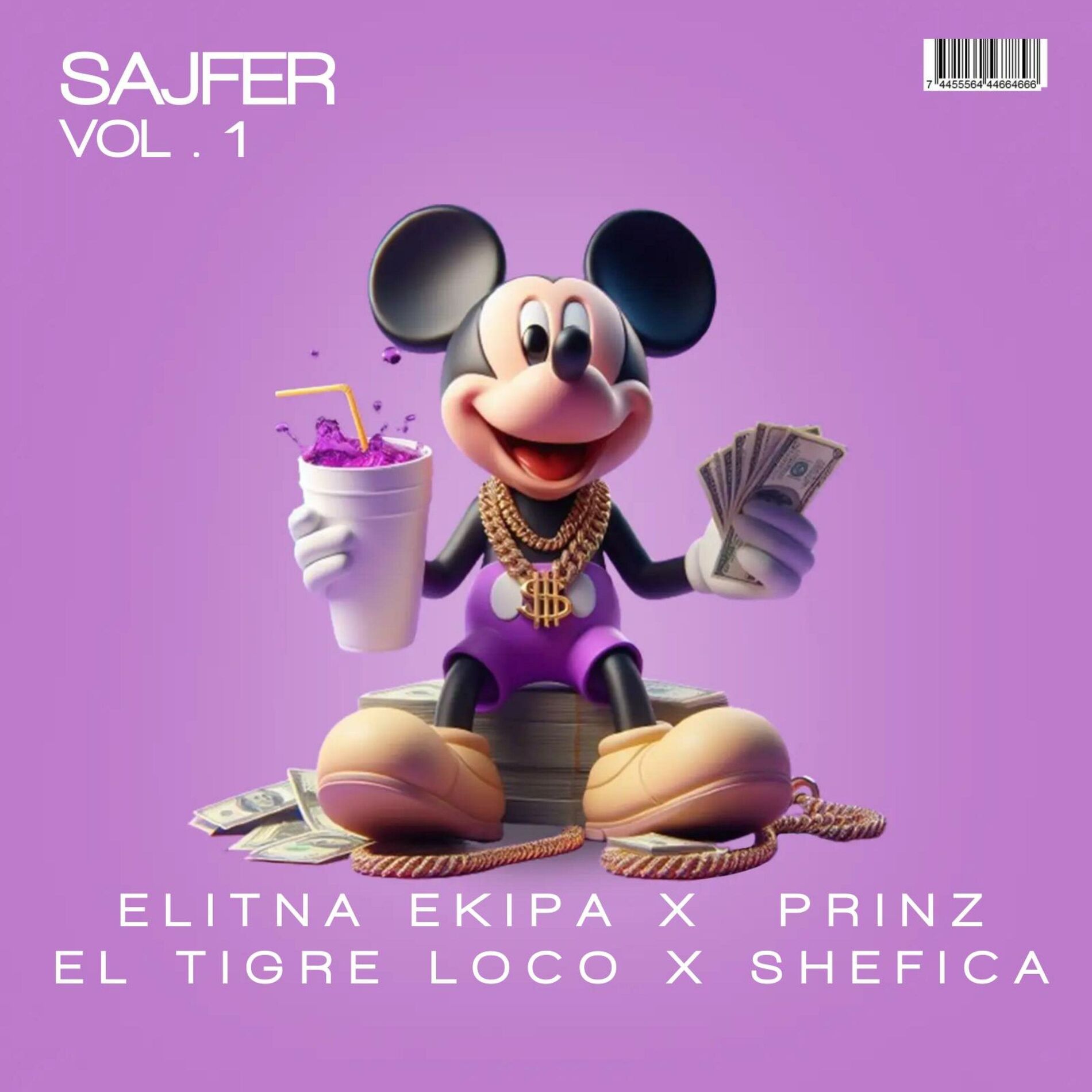 Album cover of SAJFER, Vol. 1 (feat. Prinz, Shefica & El tigre loco)