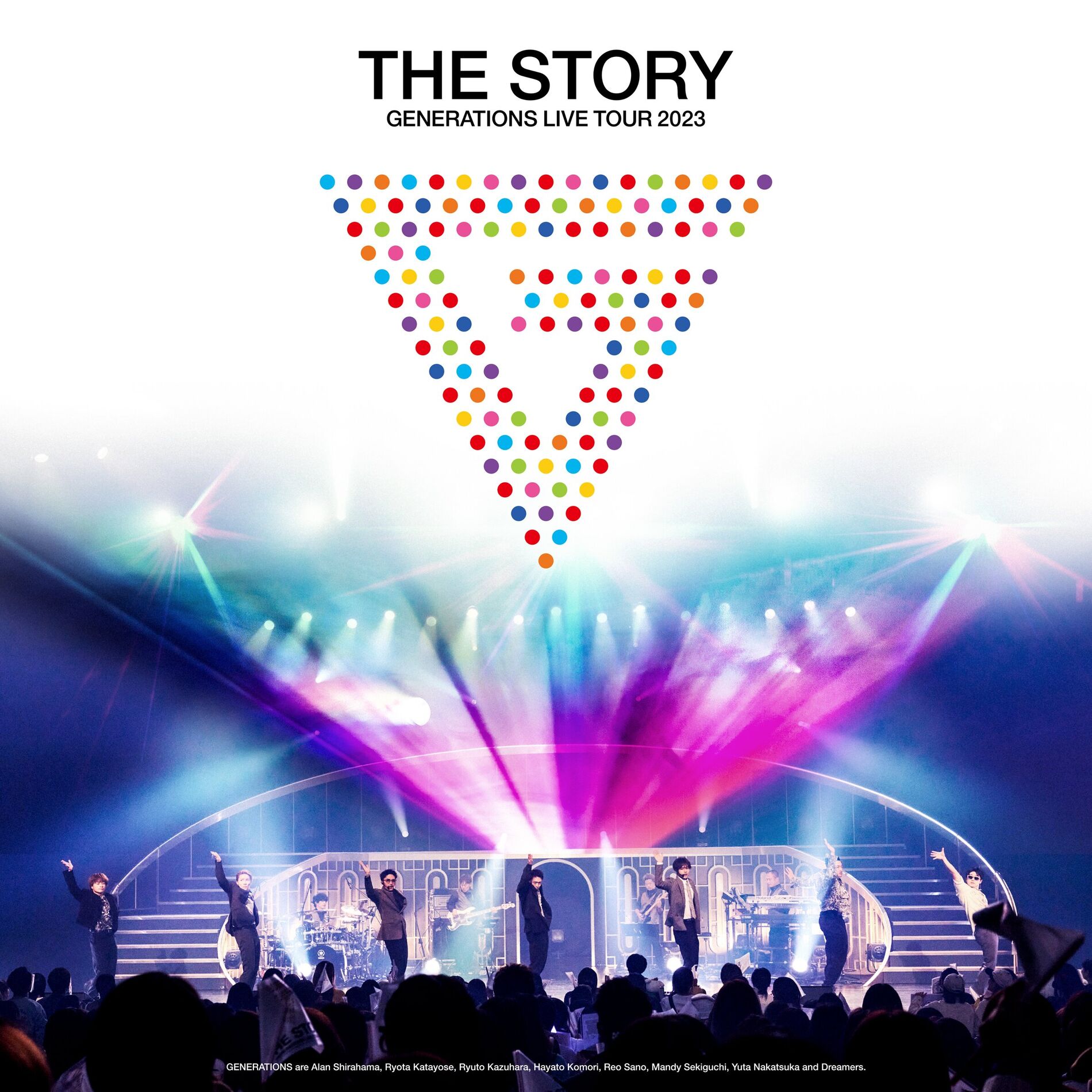 Album cover of GENERATIONS 10th ANNIVERSARY YEAR GENERATIONS LIVE TOUR 2023 